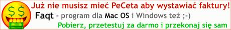 Faqt - program do faktur na Apple Mac OS