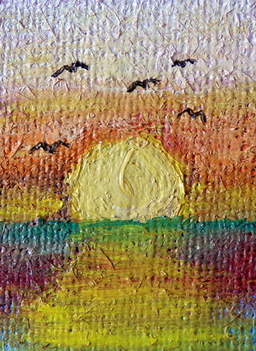 Obraz: "Lato 133", Olej, autor: Lucyna Pawlak (Lu), 2008