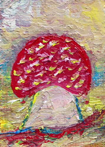Obraz: „Lato 134”, Olej, autor: Lucyna Pawlak (Lu), 2008