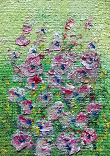 Painting: "Summer 145", Oil, author: Lucyna Pawlak (Lu), 2008