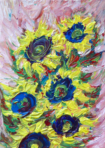 Obraz: "Lato 70", Olej, autor: Lucyna Pawlak (Lu), 2008