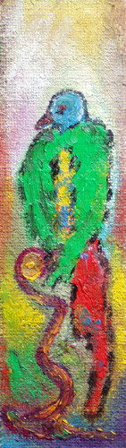 Obraz: "Podoba mi się", Olej, autor: Lucyna Pawlak (Lu), 2008