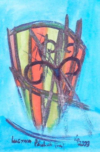 Painting: "Range 137", Watercolour, author: Lucyna Pawlak (Lu), 2009