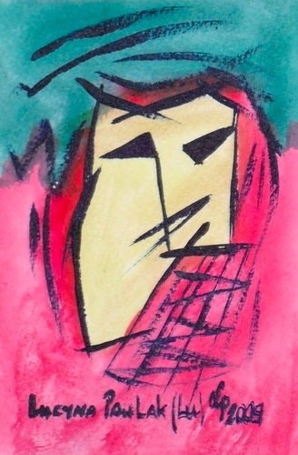 Painting: "Range 146", Watercolour, author: Lucyna Pawlak (Lu), 2009