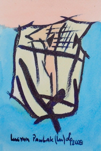 Painting: "Range 150", Watercolour, author: Lucyna Pawlak (Lu), 2009