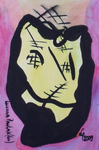 Painting: "Range 78", Watercolour, author: Lucyna Pawlak (Lu), 2009
