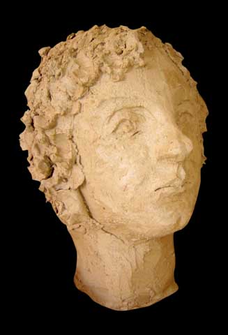 Painting: "Clayshy", Sculpture, author: Lucyna Pawlak (Lu), 2005