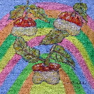 Obraz olejny: Lucyna Pawlak (Lu) - SĹoĹce 17